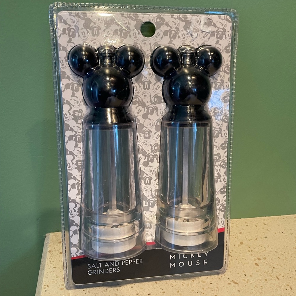 Mickey Mouse Salt & Pepper Grinders